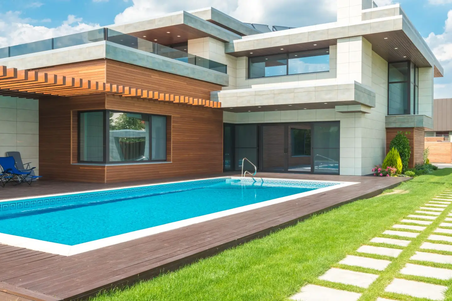 Swimming pool built in Woodstock, NSW